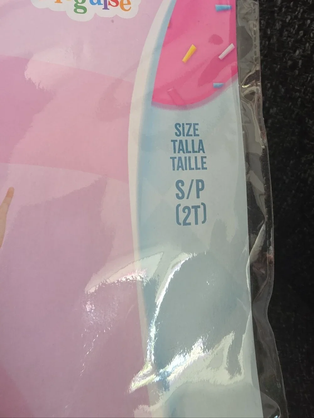 NIP Disguise Toddler Size 2T Junior Alice's Wonderland Bakery Halloween Costume